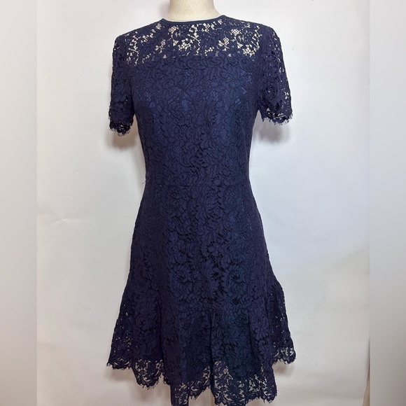 Michael Kors Dresses & Skirts - Michael Kors Navy lace dress